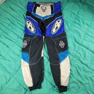 Answer Racing Edge Dirtbike Supercross Motocross Riding Pant Size 34 Blue Black